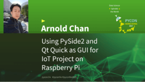 Using PySide2 and Qt Quick as GUI for IoT Project on Raspberry Pi