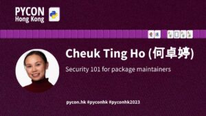 Security 101 for package maintainers